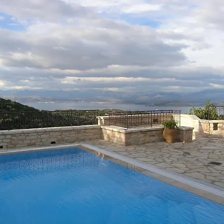 Traditional Stone Olympia Sea View Private Pool *