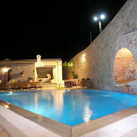 Traditional Stone Olympia Sea View Private Pool ヴィラ