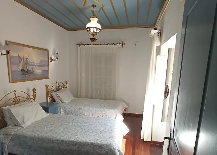Villa Traditional Stone Olympia Sea View Private Pool Viggla
