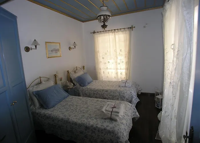 Traditional Stone Olympia Sea View Private Pool Villa Viggla