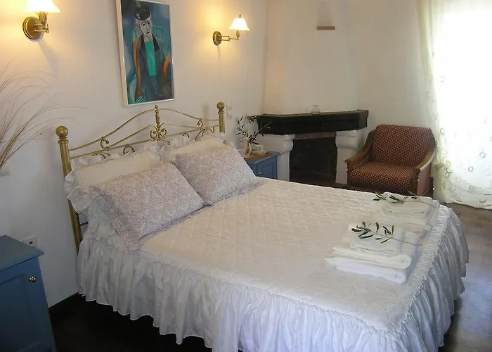 빌라 Traditional Stone Olympia Sea View Private Pool *